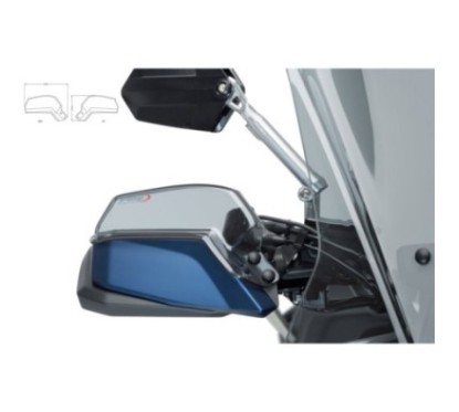 PUIG EXTENSION PARAMANOS YAMAHA TRACER 900 18-20 TRANSPARENTE