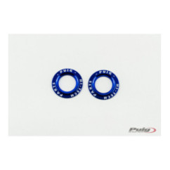 puig set ricambi in alluminio tamponi forcella anteriore phb19 blu