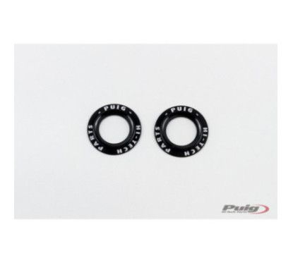 Jeu de pieces detachees pour fourche avant Puig en aluminium PHB19 noir
