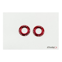 Puig Set Ersatzteile Aluminium Vorderradgabel-Schieberegler phb19 rot