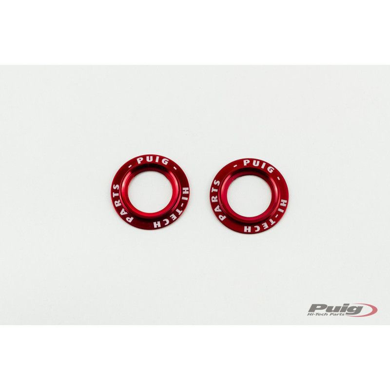 puig set spare parts aluminum front fork sliders phb19 red