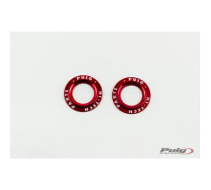 puig set spare parts aluminum front fork sliders phb19 red