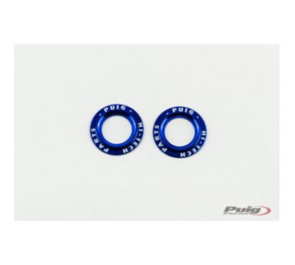 puig set spare parts aluminum rear fork sliders phb19 blue