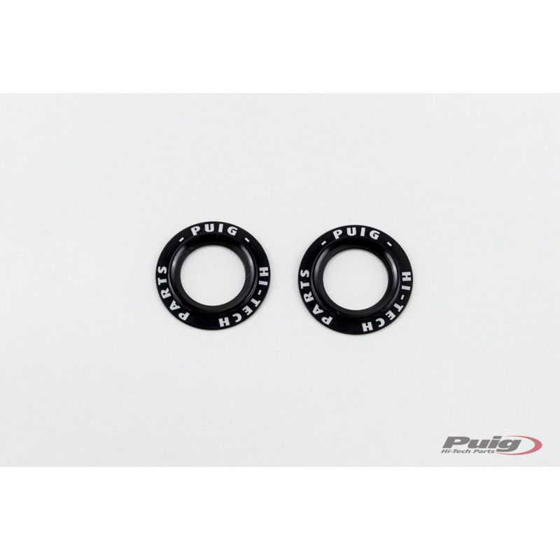 puig set ricambi in alluminio tamponi forcella posteriore phb19 nero