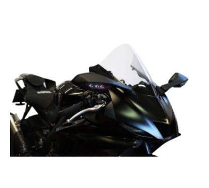 Pare-brise HP Racing pour Yamaha YZF R6 Race 2022-2025, fume clair