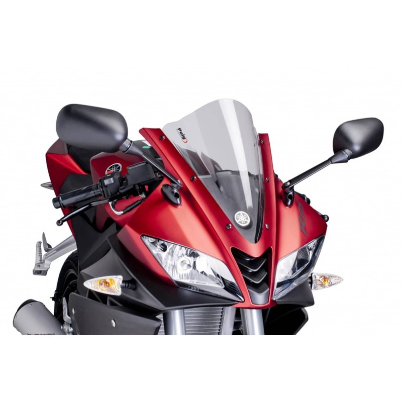 Pare-brise Puig Racing transparent pour Yamaha YZF R125 08-18
