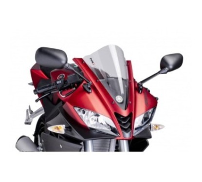 Pare-brise Puig Racing transparent pour Yamaha YZF R125 08-18