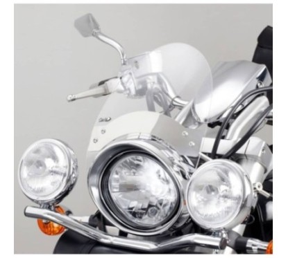 CUPOLINO CUSTOM PUIG MODELLO ROADSTER-FISSAGGIO SU MANUBRIO PER HYOSUNG ST700i (ST700I) ANNO 11'-16' COLORE TRASPARENTE