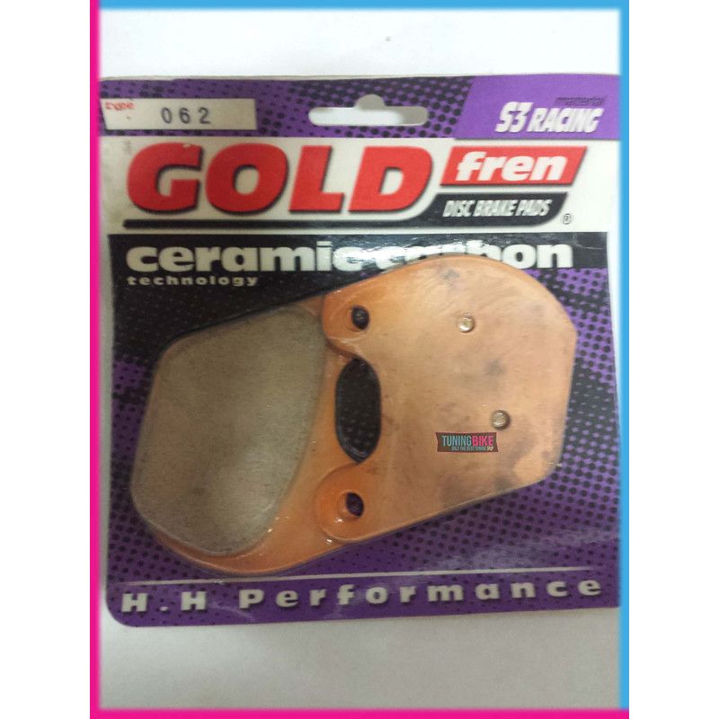 goldfren brake pad s3 harley d electra glide standard 2005 offer