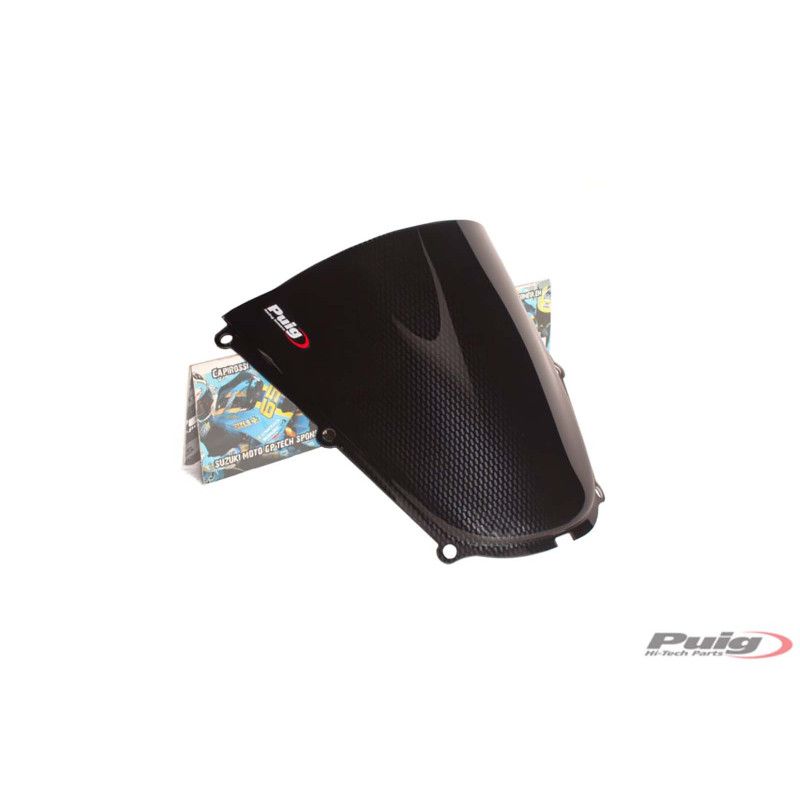 puig racing windshield for honda cbr600rr 05 06 carbon look