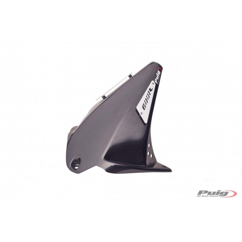Garde-boue arriere Puig pour Kawasaki ZX 6R 636 Ninja 13-17, aspect carbone