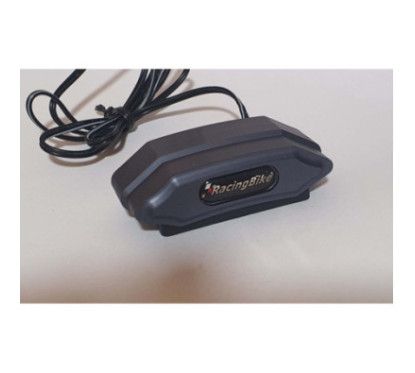 Luz de matricula LED para motocicleta de carreras, modelo R, titanio, oferta.