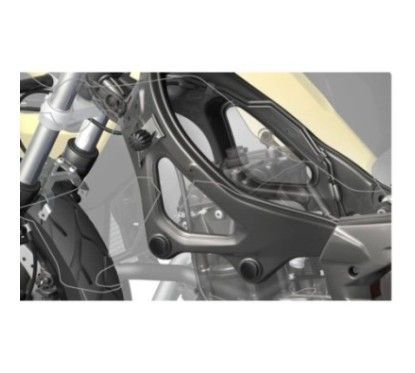 Caches de cadre Puig pour BMW F850 GS 18-23 noir