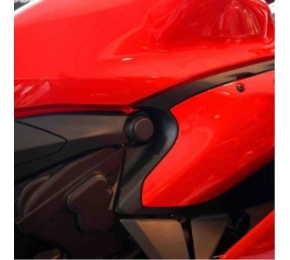 Tapas de chasis Puig para Ducati 959 Panigale 16-20 negras