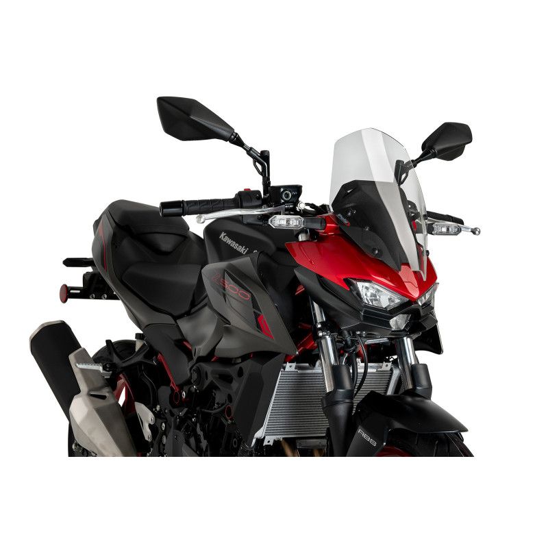 Cupula puig nude ng touring para kawasaki z500 se 24 25 transparente