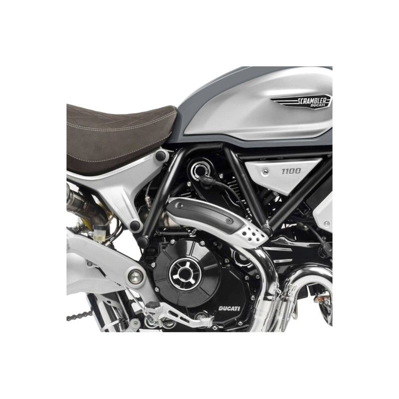 puig frame caps for ducati scrambler 1100 18 20 black