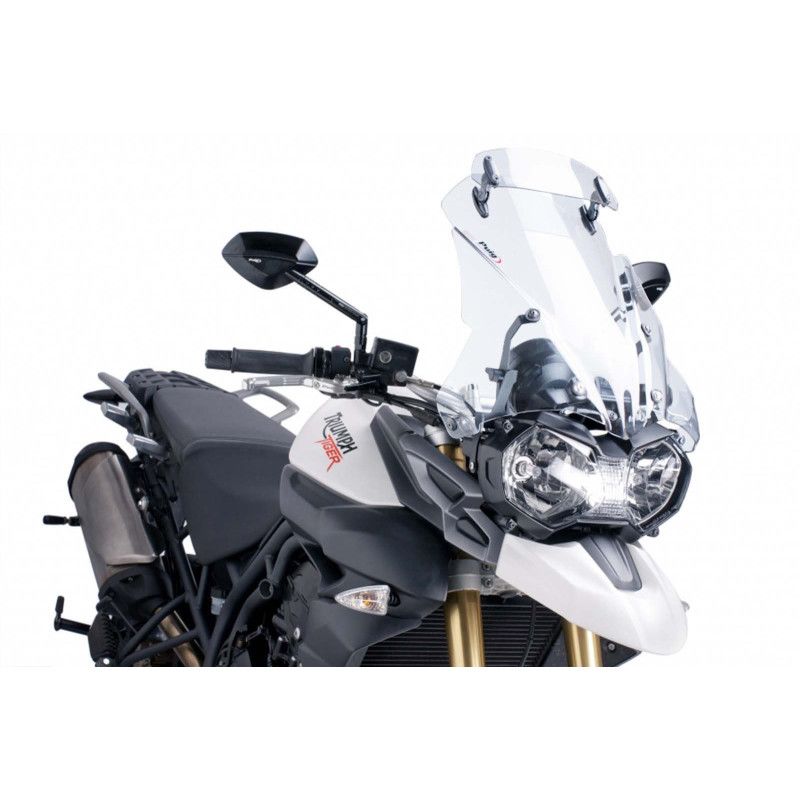 puig cupolino touring visiera per triumph tiger xrt xcx 15 17 trasparente