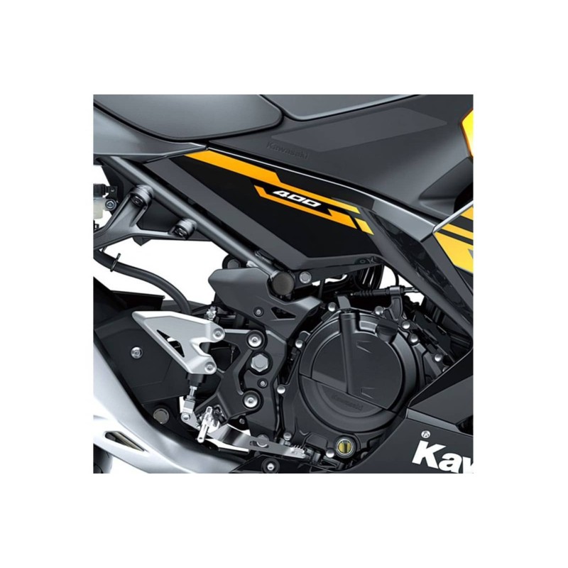 PUIG TAPPI PER TELAIO KAWASAKI NINJA 400 18-23 NERO