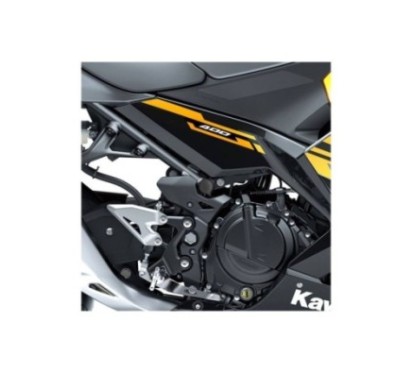 PUIG FRAME CAPS KAWASAKI NINJA 400 18-23 BLACK