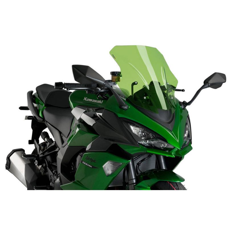 puig racing screen for kawasaki ninja 1100 sx se 2025 green