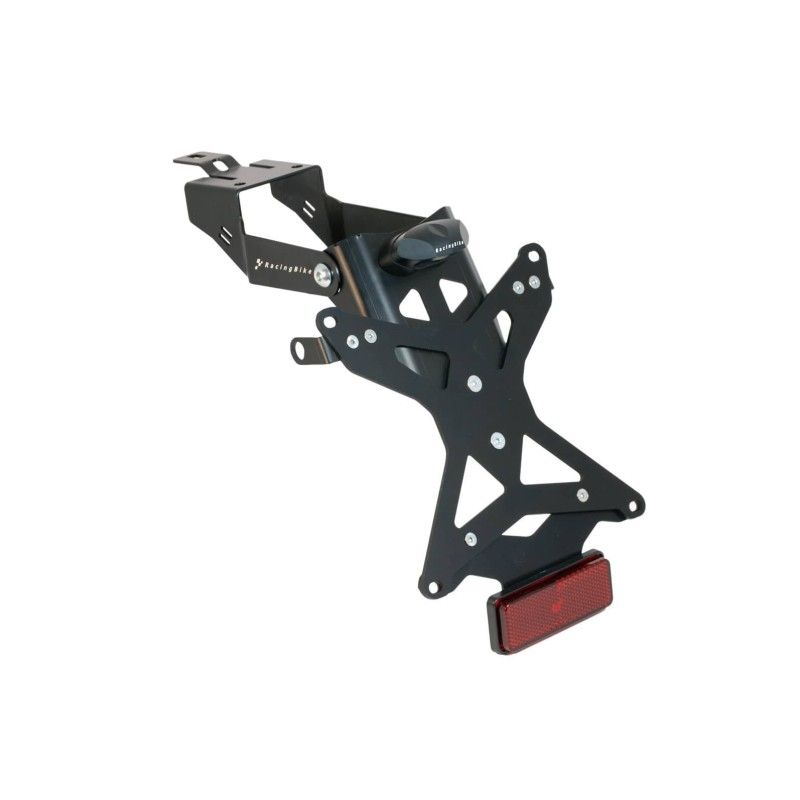Support de plaque d'immatriculation de moto de course avec kit pour Kawasaki ER-6N 12-16