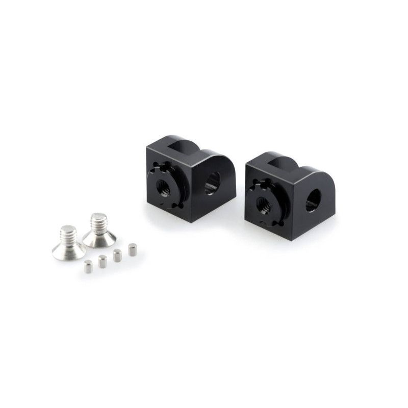 puig adjustable rider pegs adapters suzuki dl650xt v strom explorer 2025 black