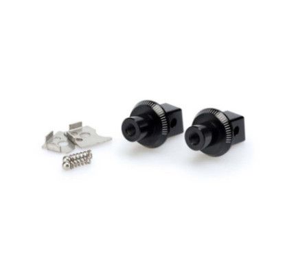 Puig Adapter feste Beifahrerrasten Suzuki DL650XT V Strom Explorer 2025 schwarz