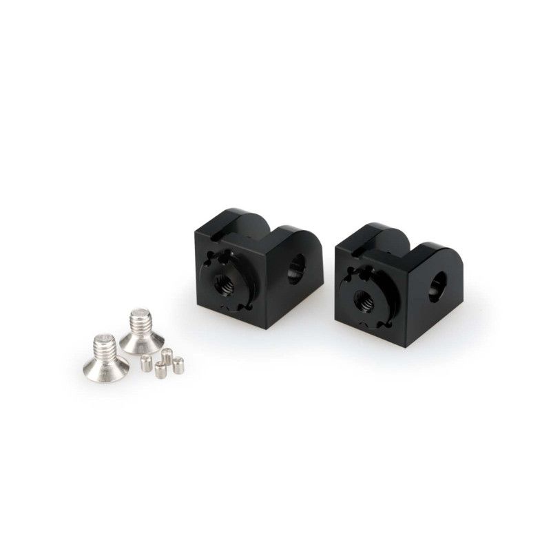 puig adjustable rider pegs adapters suzuki gsx s1000 gx touring 24 25 black