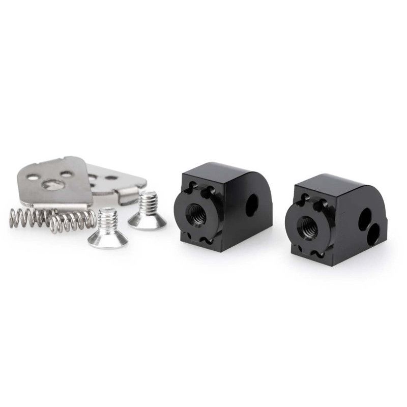 Puig Adapter verstellbare Beifahrerrasten Suzuki DL800 V Strom DE 23 25 schwarz