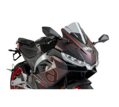 puig windshield z racing aprilia rs 457 24 25 light smoke