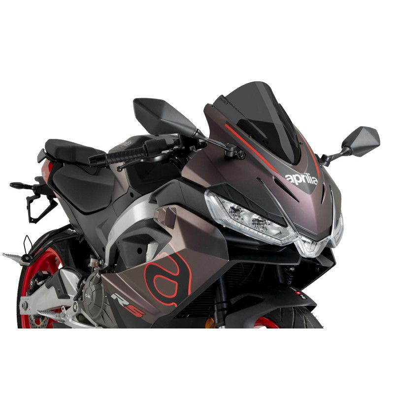 puig windshield z racing aprilia rs 457 24 25 dark smoke