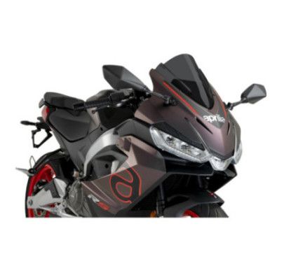 puig windshield z racing aprilia rs 457 24 25 dark smoke