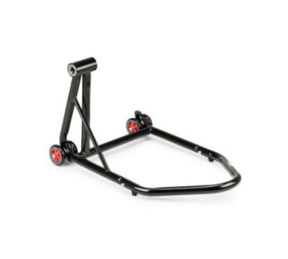 bequille arriere monobras gauche Puig noire avec axes de 53 mm de diametre