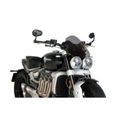 PUIG NAKED NG TOURING-SCHEIBE FUR TRIUMPH ROCKET III STORM R 20-25 DARK SMOKE