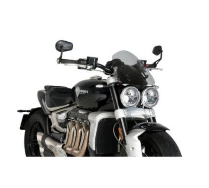 puig naked ng touring screen for triumph rocket iii storm r 20 24 light smoke