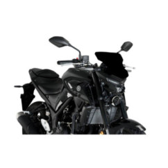 PARABRISAS PUIG NAKED NG SPORT PARA YAMAHA MT-03 2020-21 NEGRO