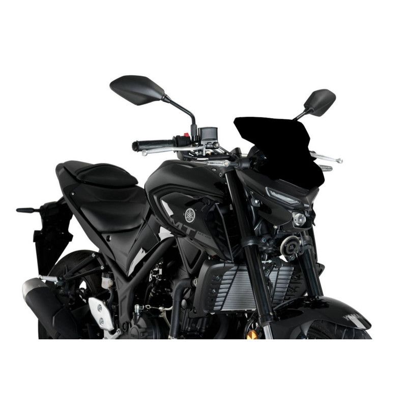 Cupula deportiva Puig Naked NG para Yamaha MT 03 2025 negra