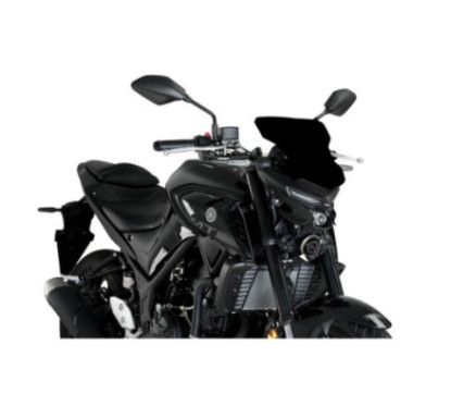 Cupula deportiva Puig Naked NG para Yamaha MT 03 2025 negra