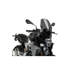 Bulle Puig Naked NG Touring - Support OEM pour BMW F900 R 20-24, fumE foncE