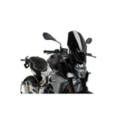Bulle Puig Naked NG Touring - Support OEM pour BMW F900 R 20-24 Noir