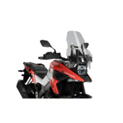 puig touring windshield for suzuki dl1050 de v strom 23 25 light smoke