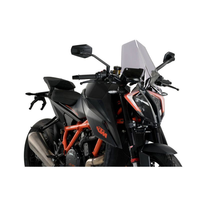 Cupula Puig Naked NG Touring para KTM 1290 Superduke R Evo 22/23 ahumada clara