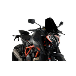 PUIG WINDSCHUTZSCHEIBE NAKED NG TOURING FUR KTM 1290 SUPERDUKE R EVO 22-23 SCHWARZ