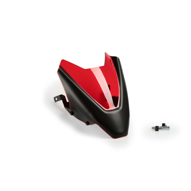 Pare-brise Puig Naked NG Sport pour Ducati Streetfighter V4 20/25 rouge