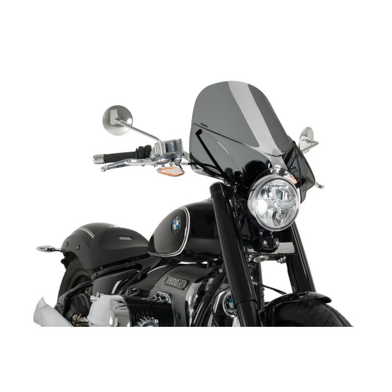 puig naked ng touring screen for bmw r18 21 25 dark smoke