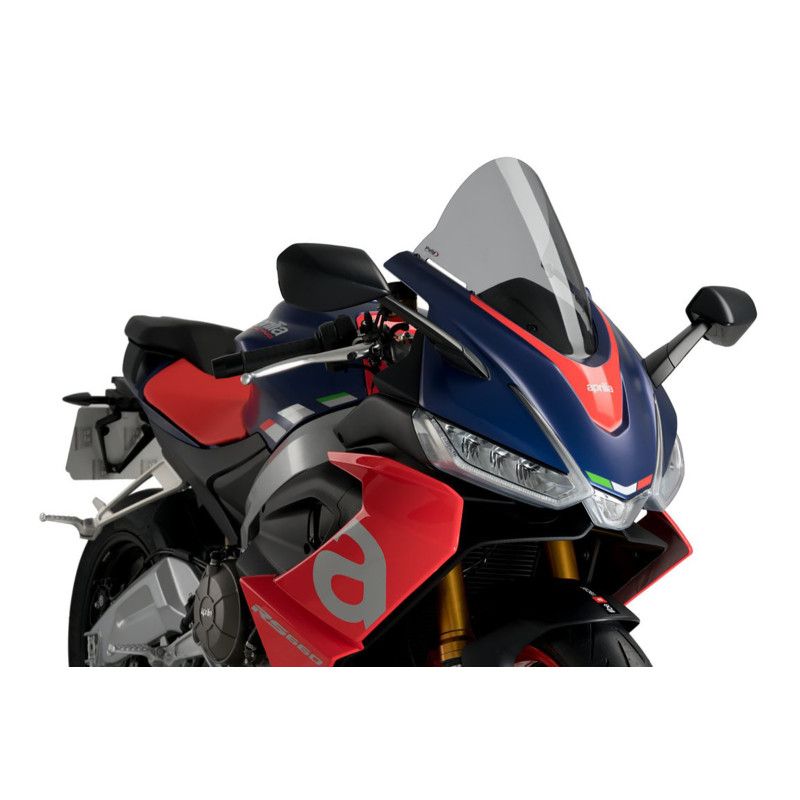 puig cupolino r racer per aprilia rs 660 21 25 fume chiaro