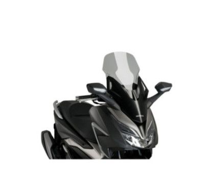 puig windshield v tech line touring for honda forza 125 21 25 light smoke