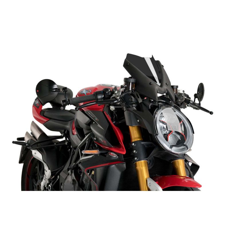 Cupula Puig Naked NG Sport para MV Agusta Brutal 1000 RR 19-25 color ahumado oscuro