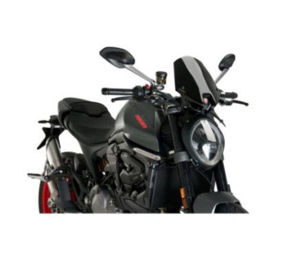 puig naked ng sport screen for ducati monster 937 sp 23 25 black