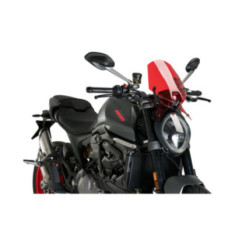 PUIG NAKED NG SPORT WINDSCHUTZSCHEIBE FUR DUCATI MONSTER 937 21-23 ROT